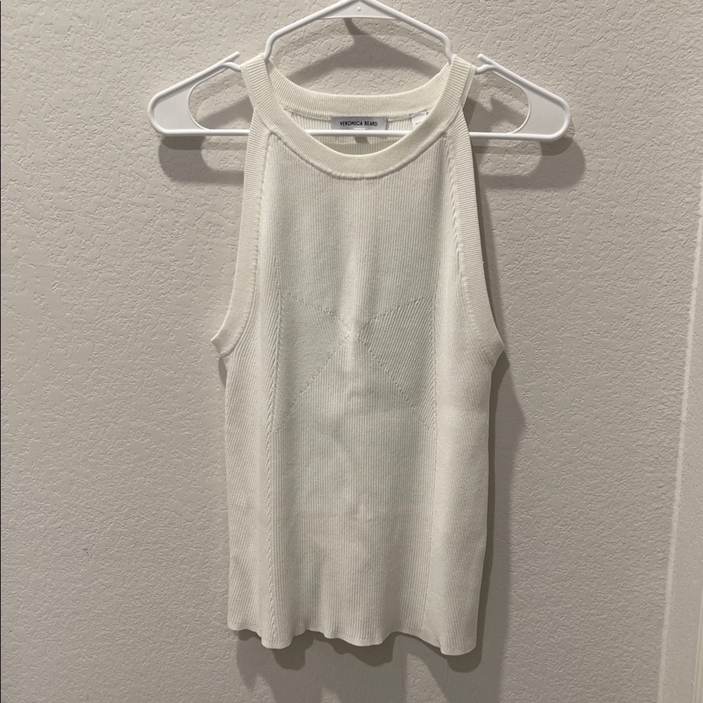 Veronica Beard Moulin Ribbed tank